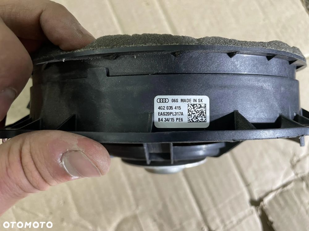 AUDI A6 A7 4G głośnik drzwi niskotonowy - 3