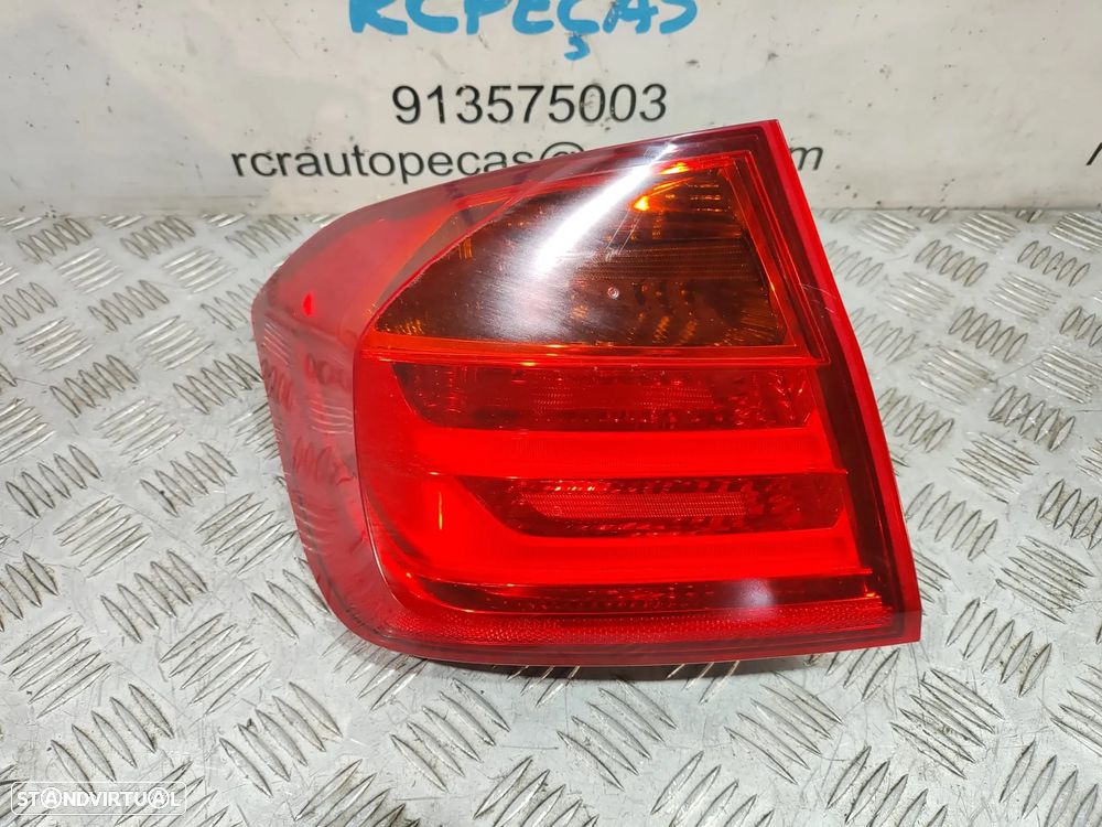 Farolim Farolins Led Traseiros Trás Esquerdo Direito BMW Serie 3 F30 Sedan Carro - 5