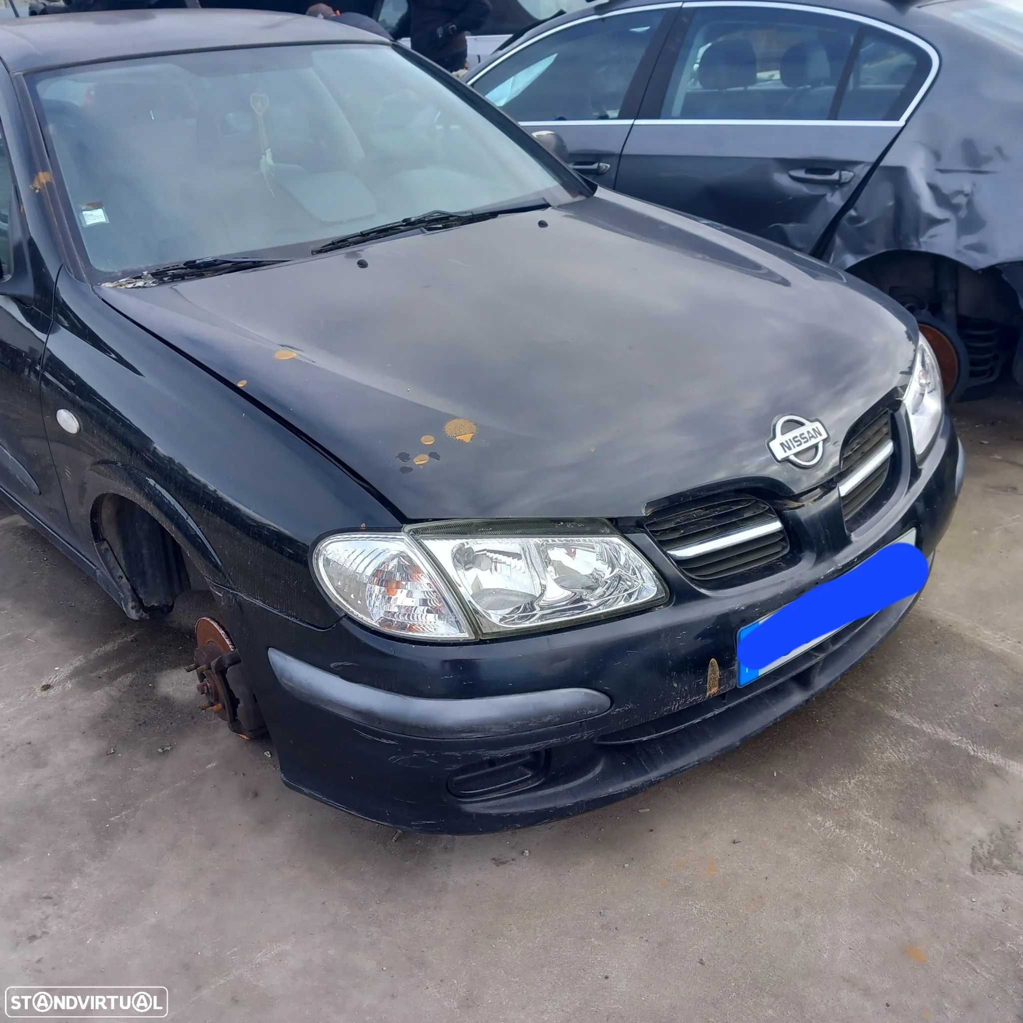 Frente completa sem airbags nissan almera n16 - 1