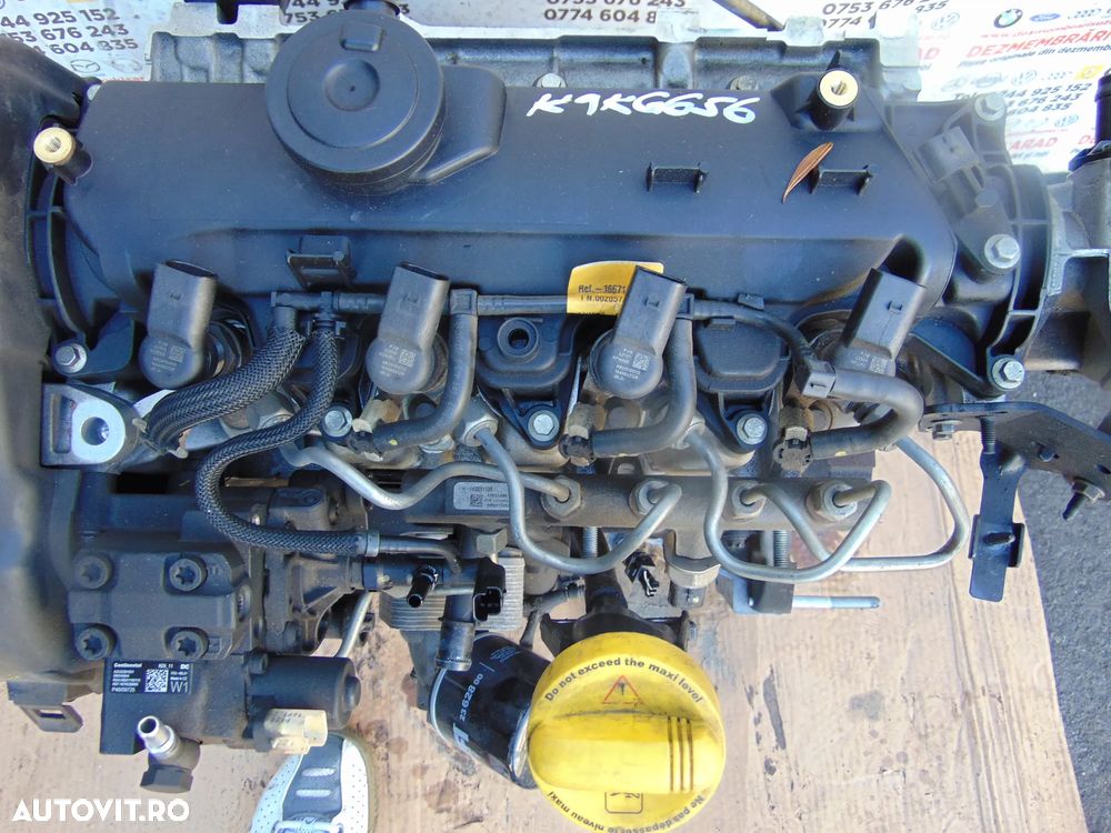 Injectoare renault megane 4 motor 1.5 euro 6 cod 166006212r dacia nissan qashqai mercedes captur kadjar duster - 1