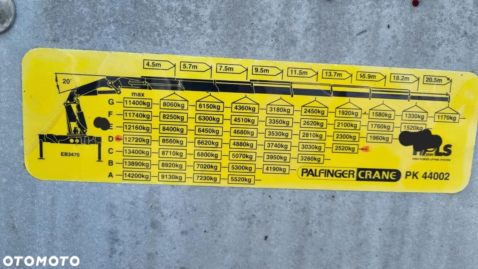 MAN TGX 26.480 PALFINGER 44002 - 7