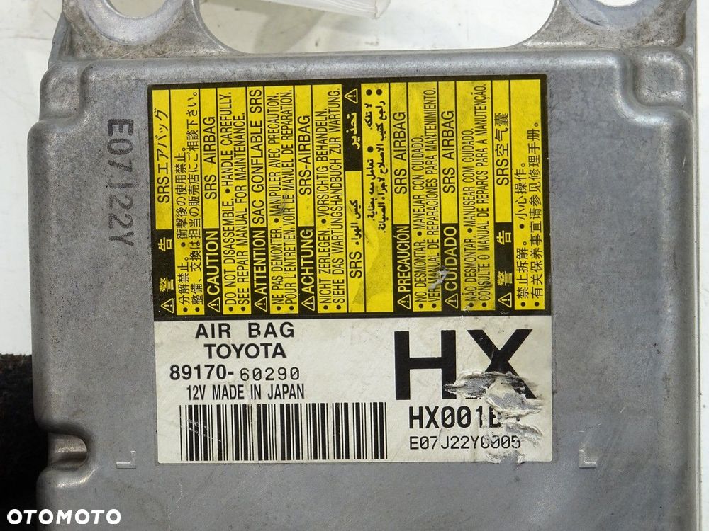SENSOR AIRBAG - 522.00 PLN - TOYOTA LAND CRUISER 200 (_J2_) 2007 - 2022 5.7 V8 (URJ200) 280 kW [381 - 4