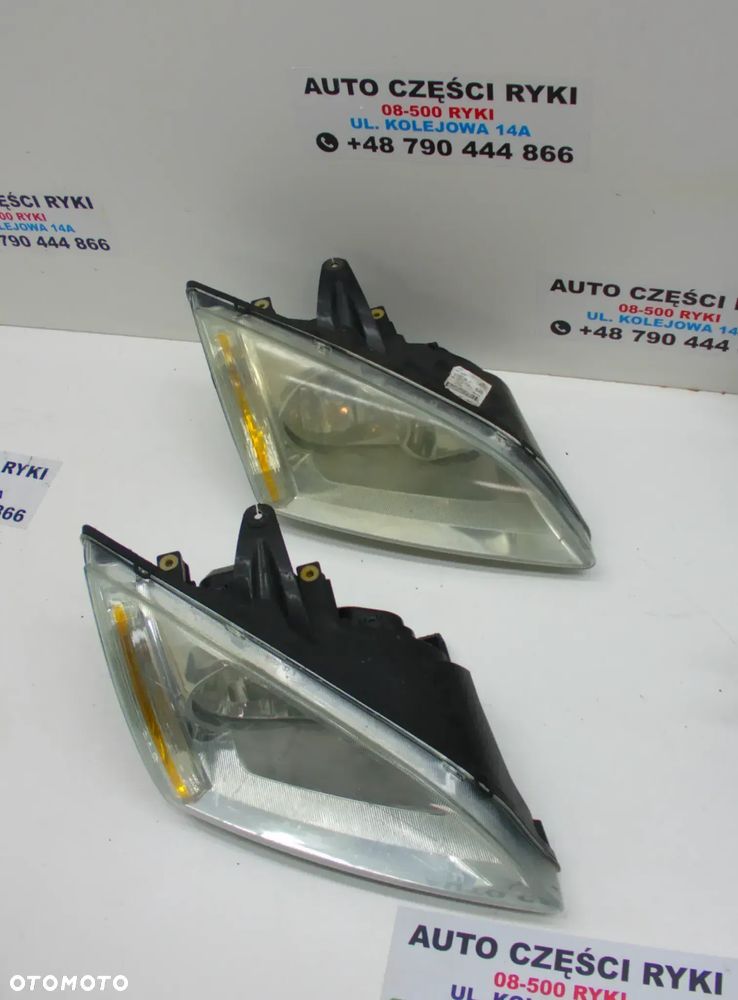 Ford Focus MK2 Lampy Lampa przód lewa prawa Eu - 7