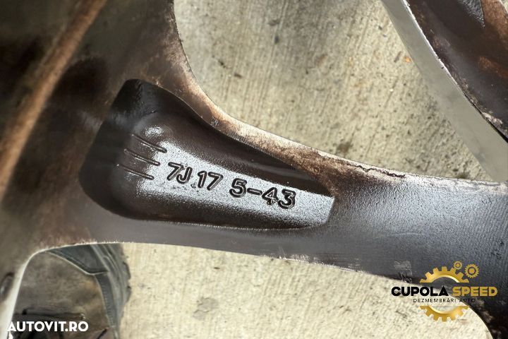 Jante cu anvelope 403005273R 205/50/R17 7J ET43 Renault Megane 4 [201 - 6