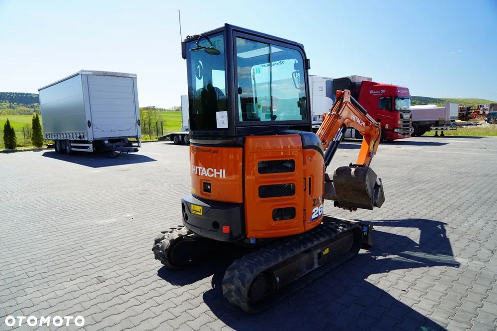 Hitachi ZX26U-6 CR / MINIKOPARKA / 2022 ROK / 1900 MTH / KOMPLET ŁYŻEK - 14