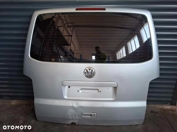 KLAPA TYLNA TYŁ BAGAŻNIKA VW T5 03- SZYBA