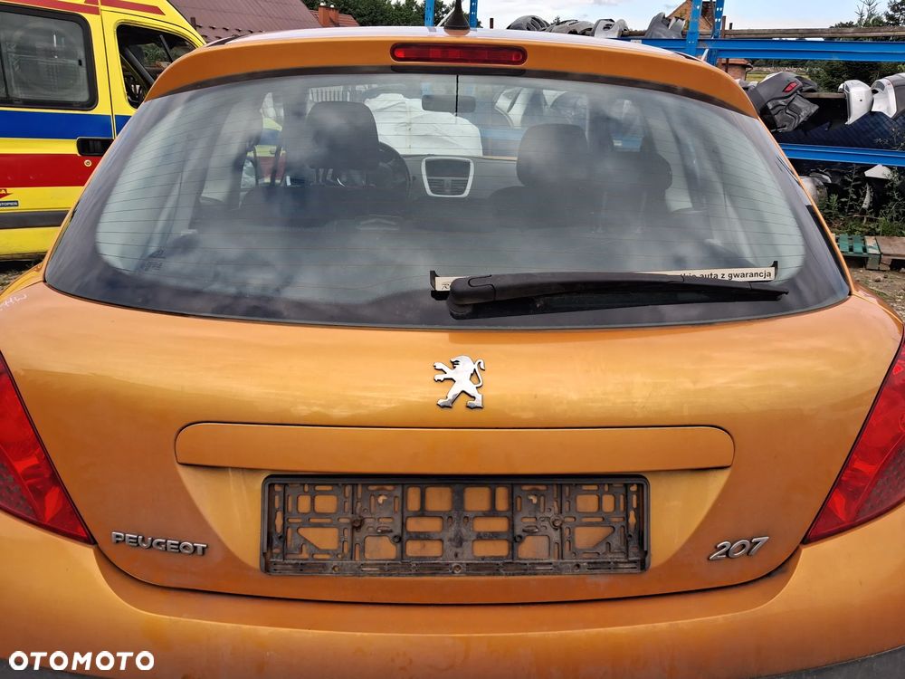 KLAPA BAGAZNIKA PEUGEOT 207 3D KHW - 4