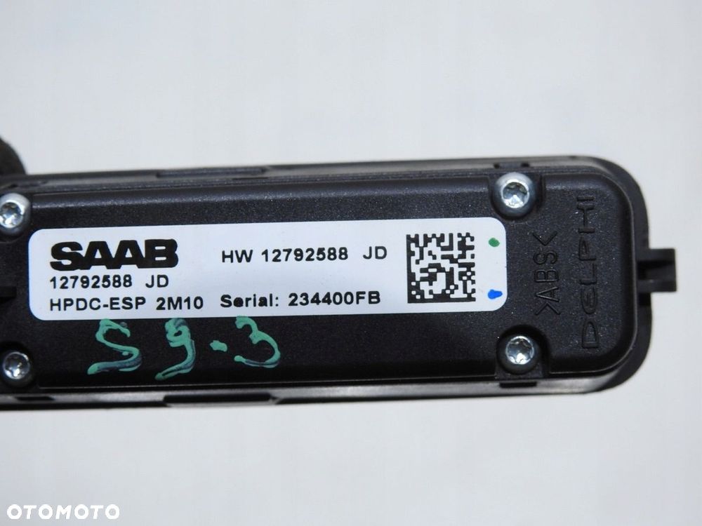 PRZEŁĄCZNIKI ESP INFO SAAB 9-3 II 12792588 - 8