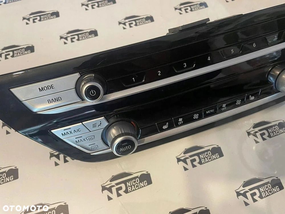 PANEL KLIMATYZACJI RADIA BMW 5 G30 G31 6GT G32 9495839 - 2