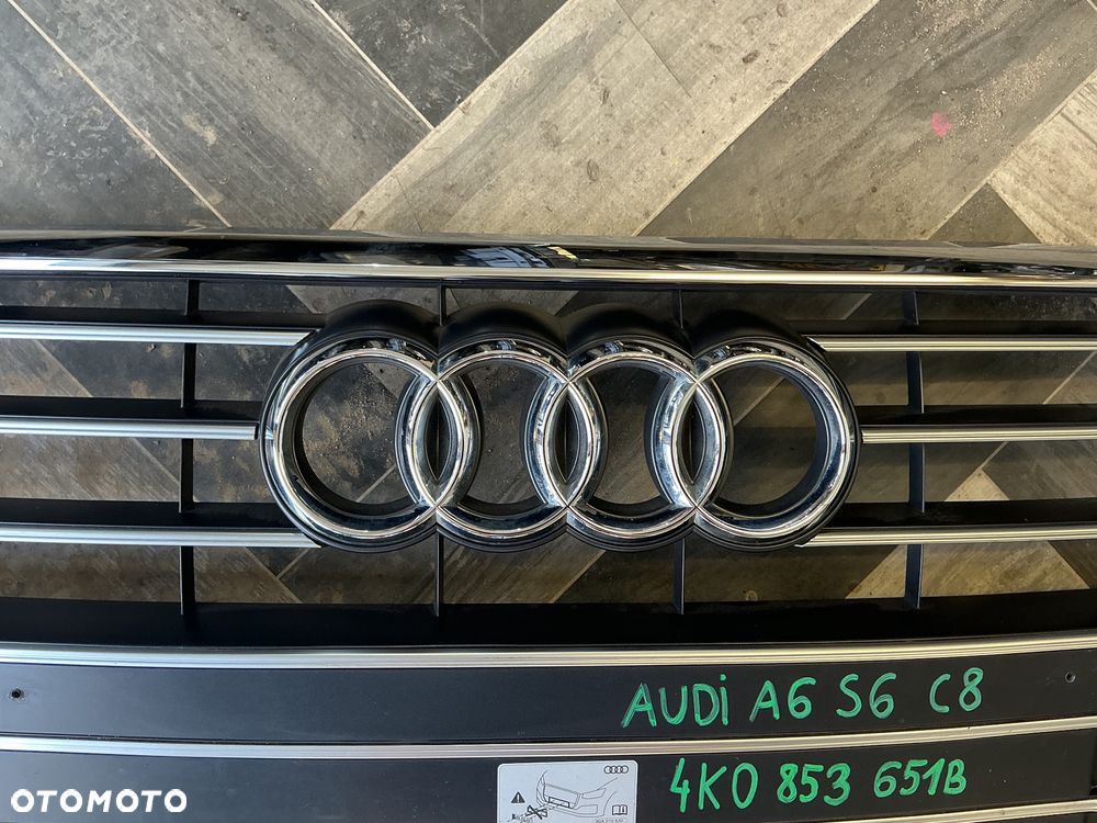 AUDI A6 S6 C8 4K0853651B GRILL ATRAPA - 6
