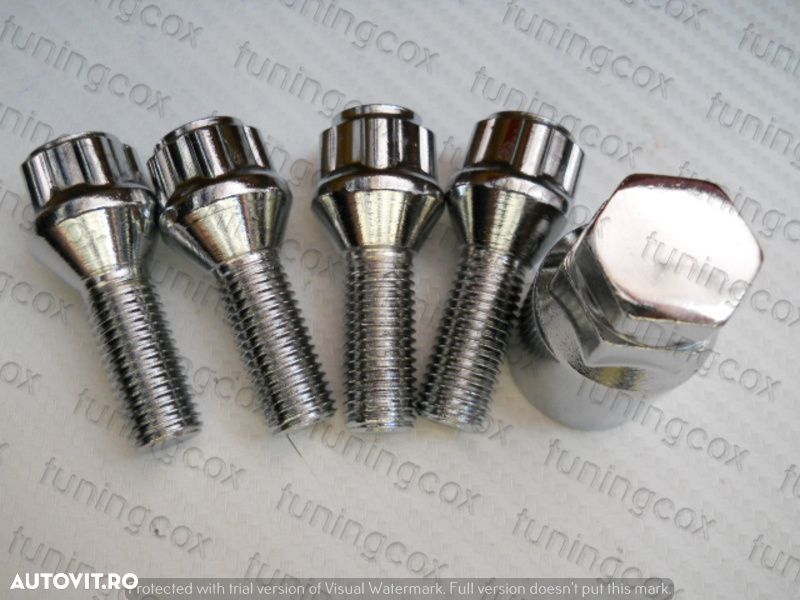 Prezoane Antifurt roti Fiat punto,grande punto,stilo,bravo,brava,croma,albea,panda,uno,500L - 1