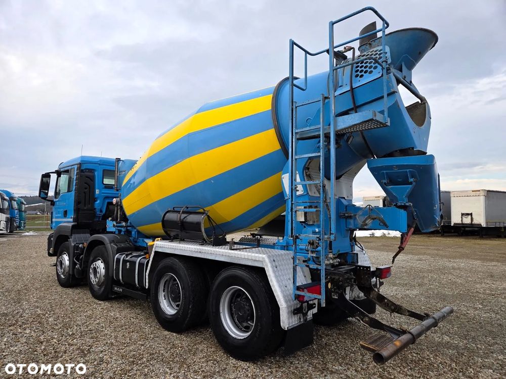 MAN TGS 32.400 / 8X4 / GRUSZKA / STETTER / 9m3 / MANUAL - 6