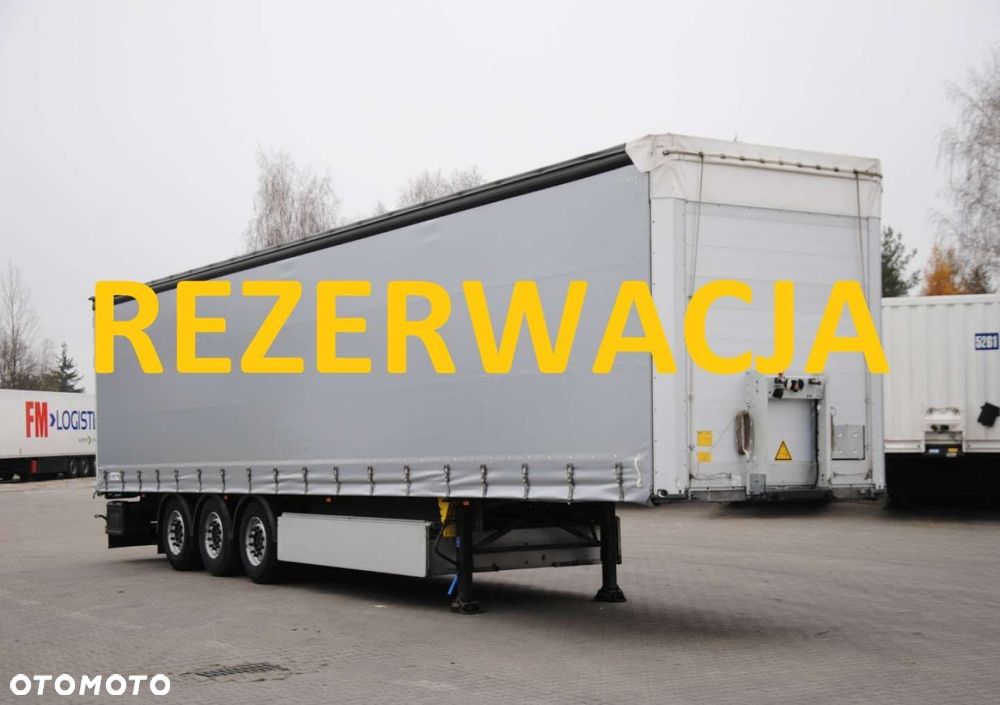 Schmitz Cargobull Kurtyna, podnoszona oś, kosz paletowy - 2