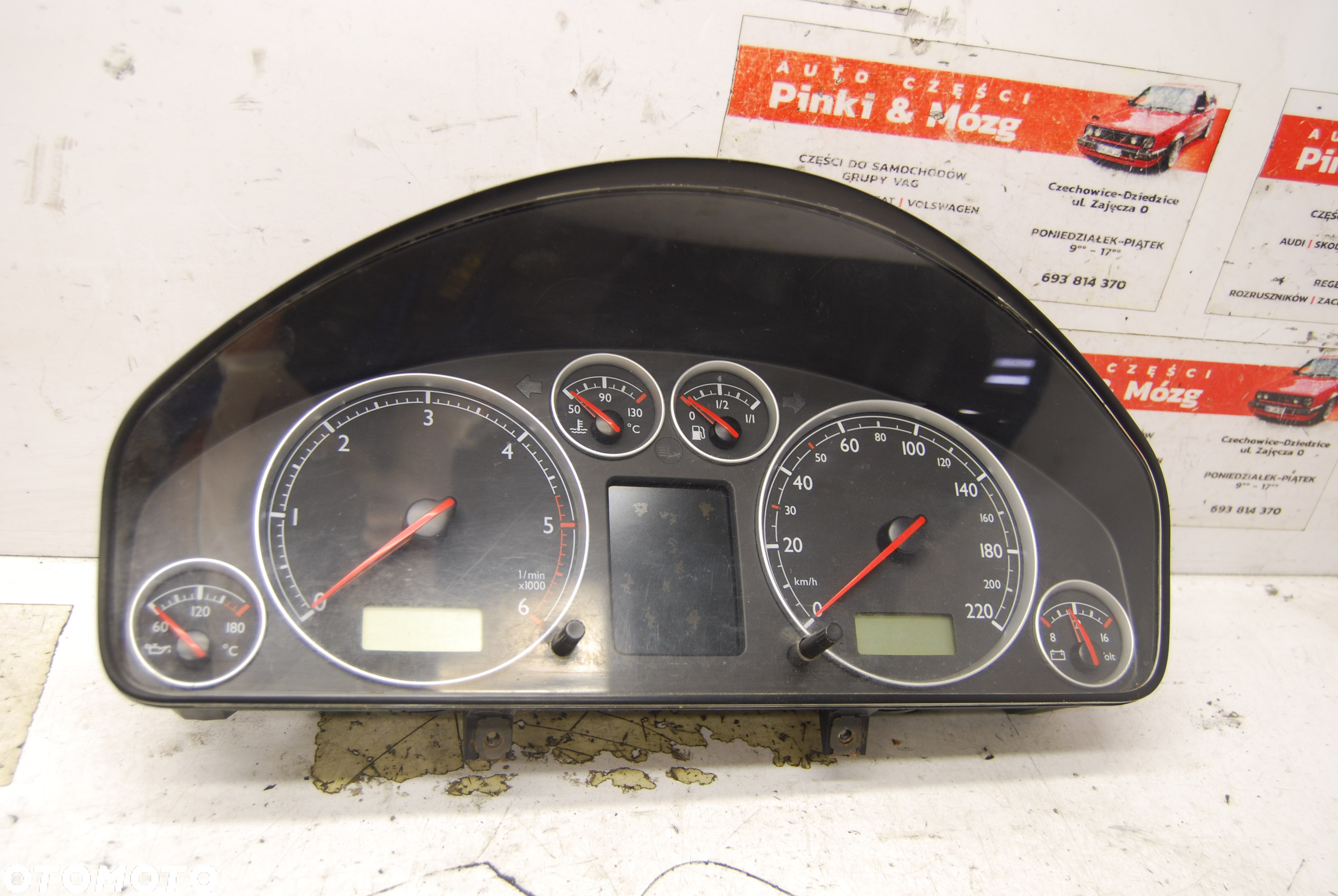 LICZNIK ZEGAR 7M7920840C SEAT ALHAMBRA LIFT 1.9 TDI VW SHARAN 00-10 - 2