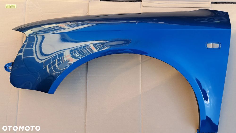 Błotnik AUDI A4 B7 LZ5C (NIEBIESKI) LEWY przód do modeli sedan kombi od 2004 do 2007 - 1