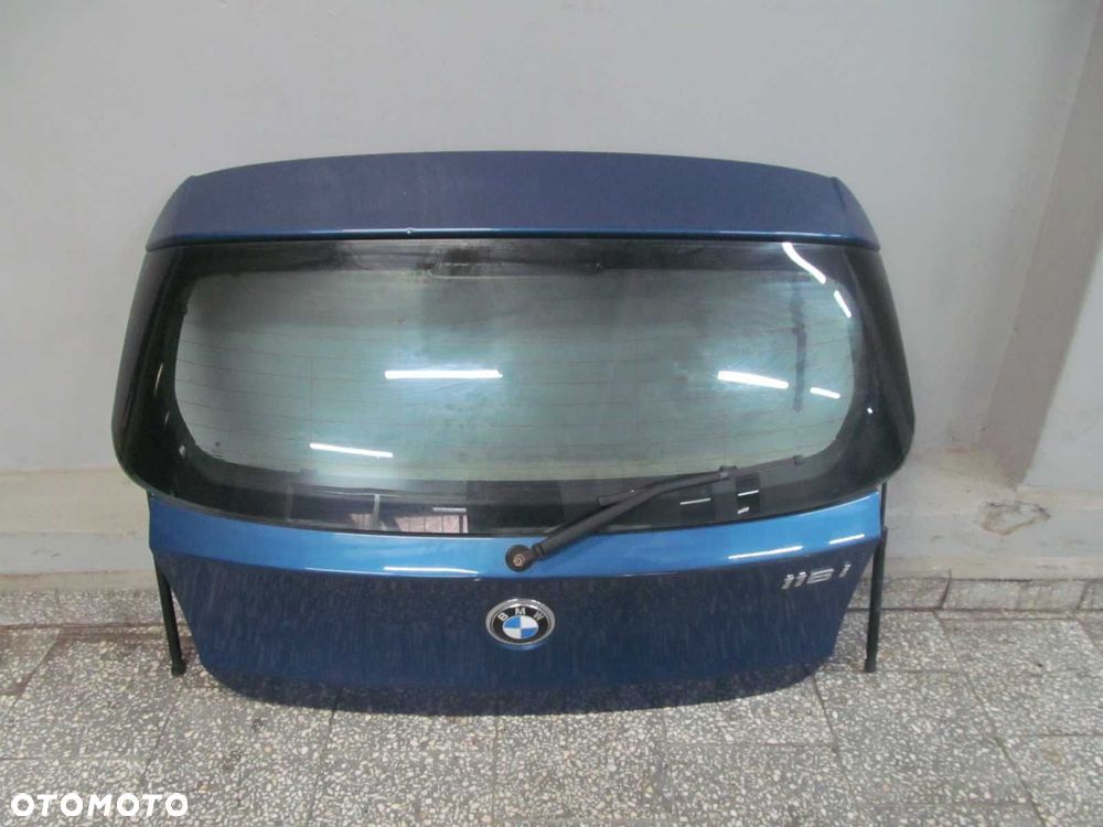 BMW 1 E81 E87 01-12 KLAPA BAGAZNIKA TYL SYDNEYBLAU - 1