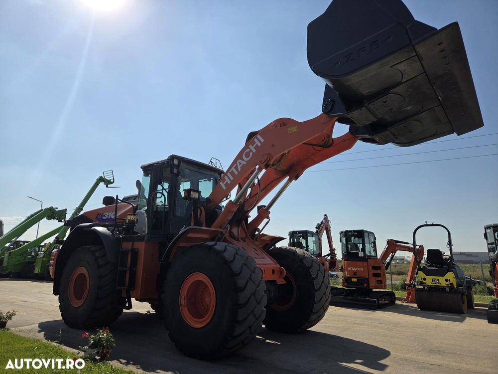 Hitachi ZW310-6, 2019, 7.734h, cupa 5mc, 28 tone, Gresare automata, Cantar, Anvelope Goodyear L5 70% ok, camera spate, consum 17,6l/h, descarca la 4,4m, motor 285CP, VIRARE JOYSTICK, revizii ok, STARE FOARTE BUNA, posibilitate leasing-PROMOTIE 98.750 eur+Tva - 6