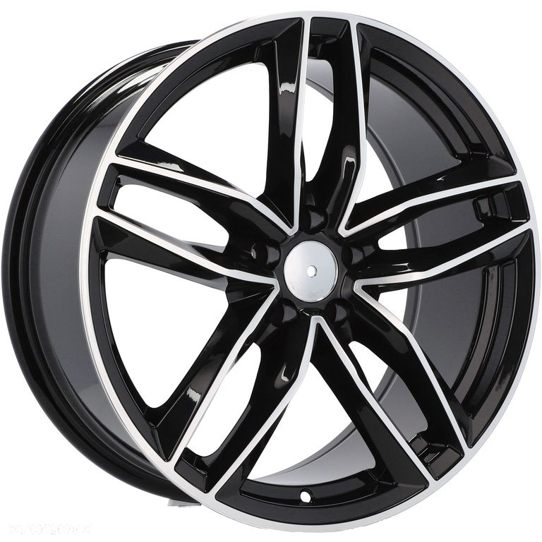 4x Felgi 17 m.in. do AUDI A3 Allstreet 8Y 8P 8V A4 B6 B7 B8 B9 A6 C6 C7 C8 Q2 Q3 Q5 - BK690 - 3