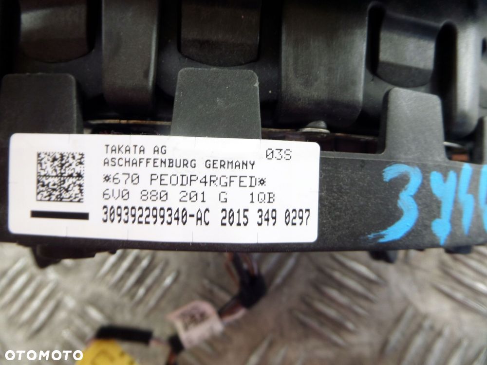 poduszka powietrzna skoda fabia iii oe 6v0880201g - 4