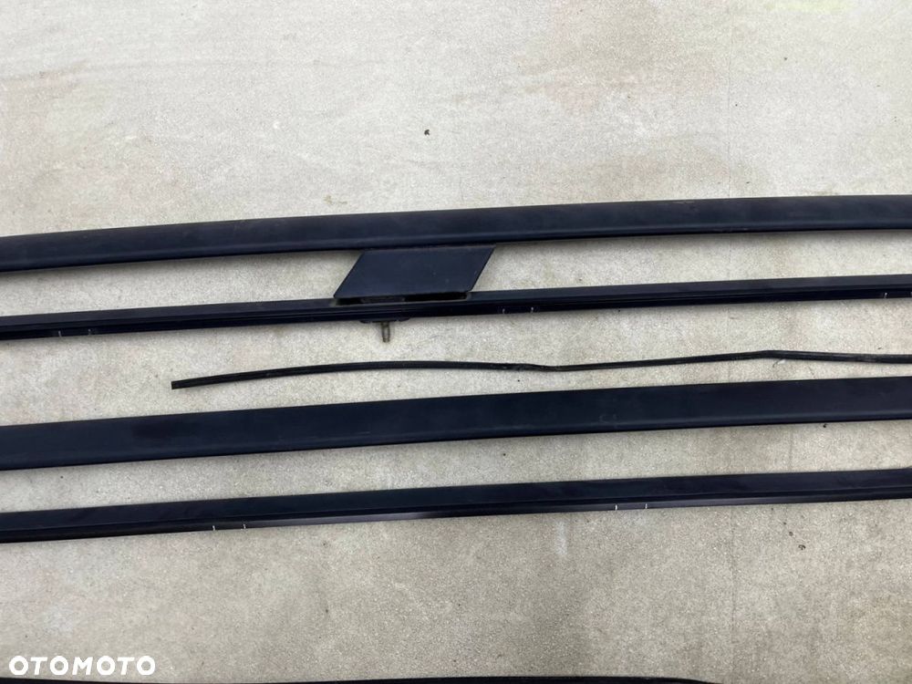 Relingi dachowe Mercedes w210 KOMBI 95-02r. lewa prawa + listwy nakładki KOMPLET - 4