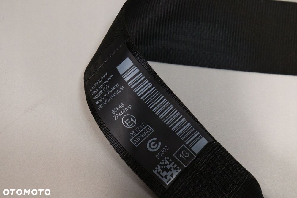 Poduszki Citroen Berlingo IV 18- AIRBAG PASY ORYGINAŁ DEMONTAŻ - 7