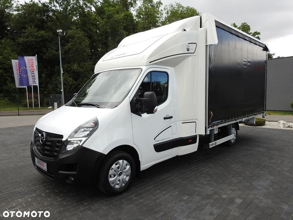 Opel MOVANO PLANDEKA 10 PALET WEBASTO TEMPOMAT KLIMATYZACJA PNEUMATYKA  165KM - 7
