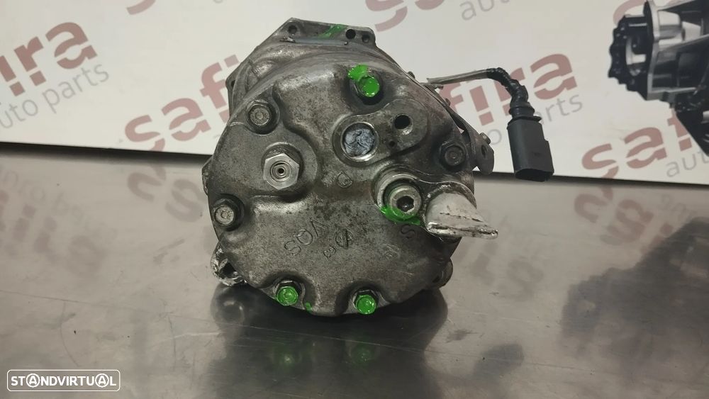 COMPRESSOR DO AC VOLKSWAGEN SHARAN / SEAT ALHAMBRA / FORD GALAXY 1.9TDI REF. 7M3820803A YM2H19D629BB - 4