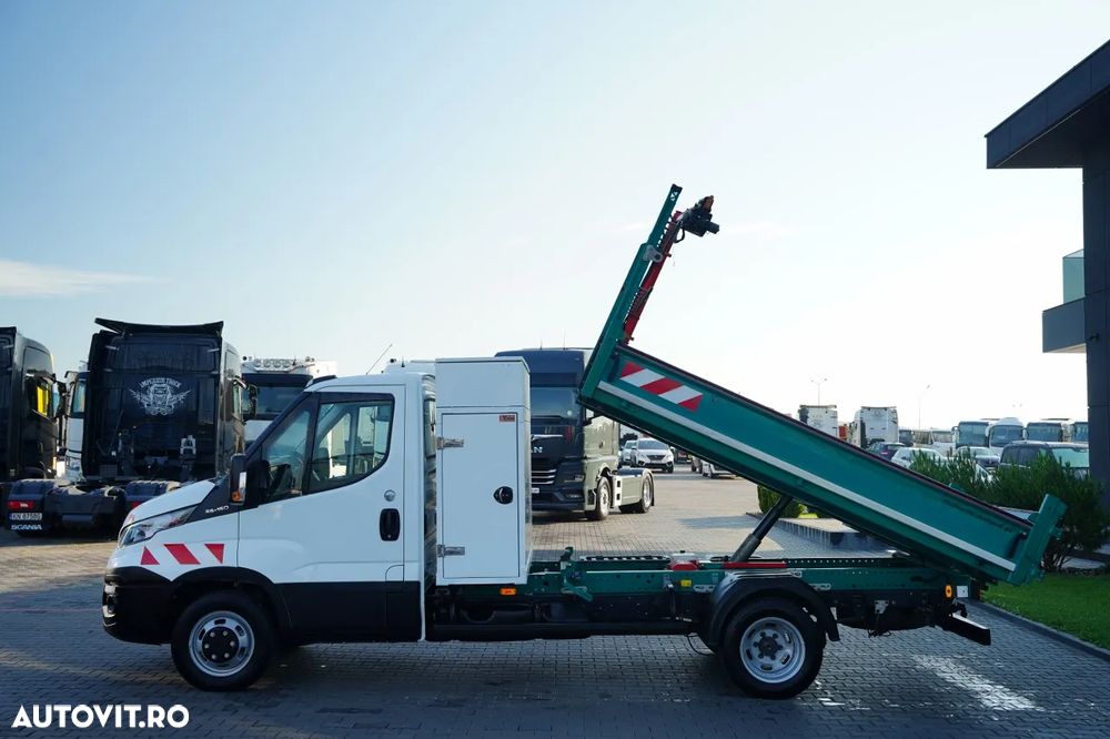 Iveco DAILY 35-150 / OȚEL BASCULABIL SPATE / TRULIU / DUBLU / MANUAL / IMPORTAT / EURO 6 - 4