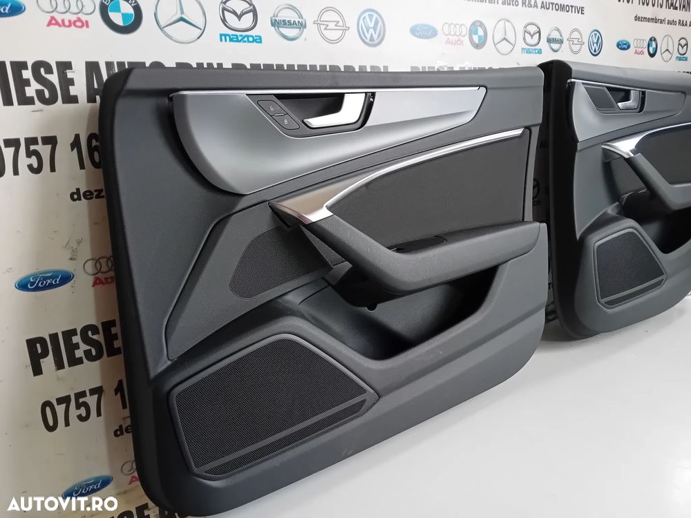 Fata Tapiterie Usa Dreapta Fata Spate Audi A6 4K C8 Cu Lumini Ambientale LED - 4