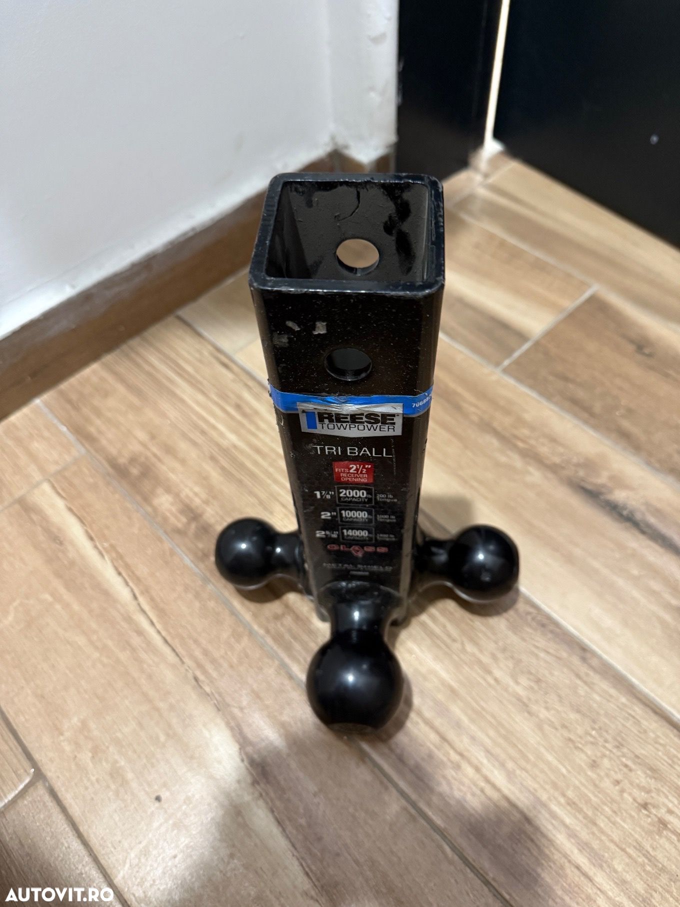 Cârlig Remorcare 2½” Reese Towpower - Tri Ball - 1