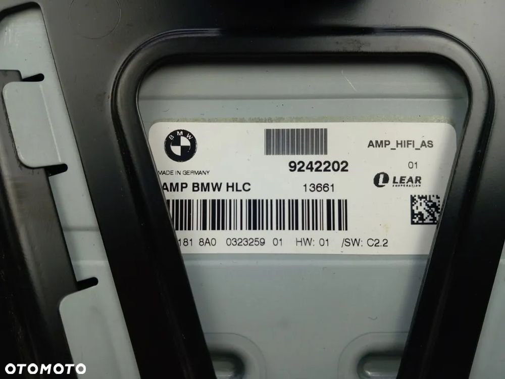 wzmacniacz hifi bmw f20 f21 9242202 - 4