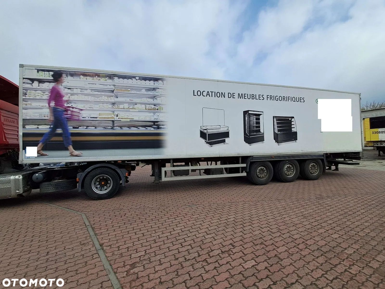 Fruehauf Naczepa IZOTERMA 2012r chłodnia mroźnia Agregat WINDA roleta Carrier - 1