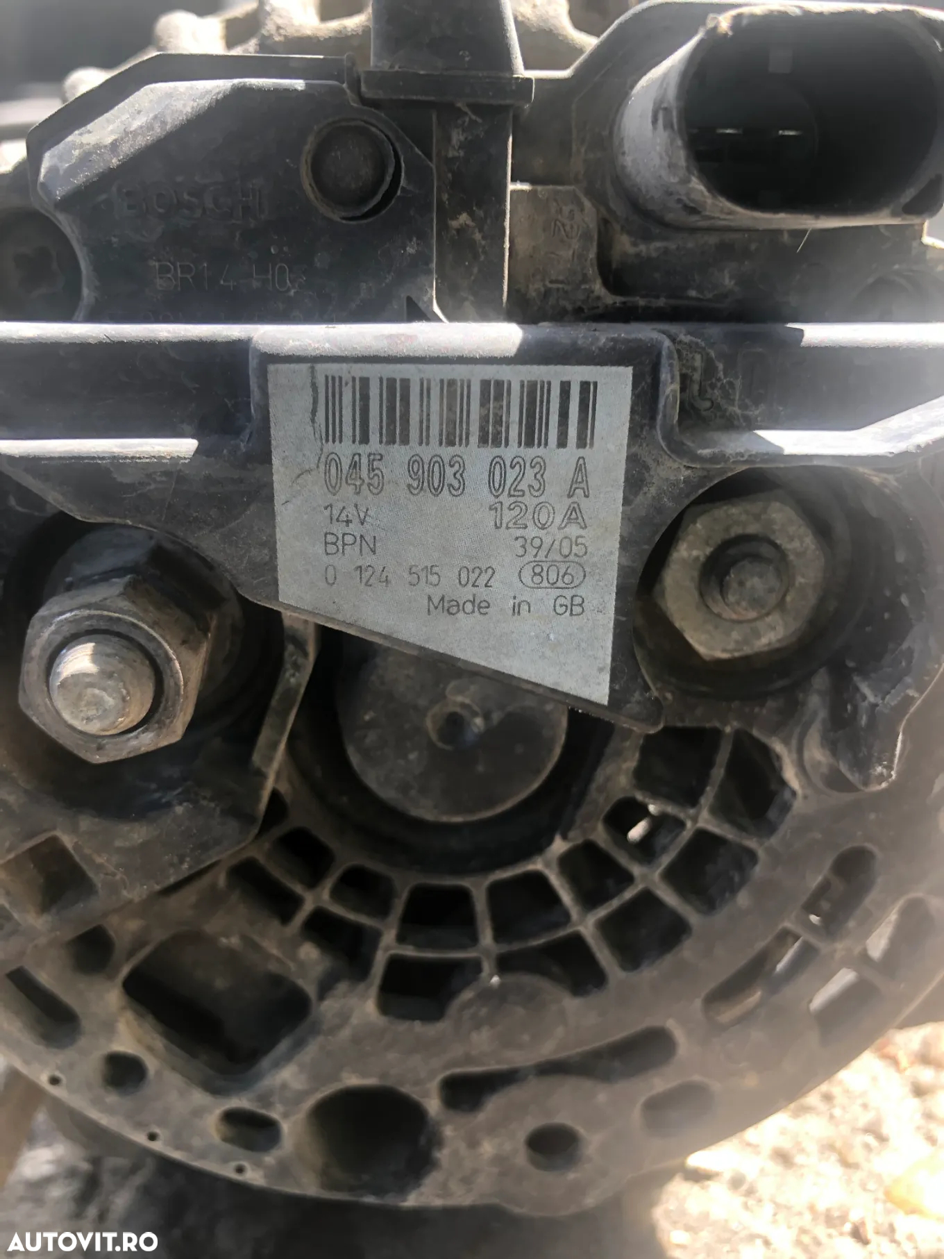 Alternator Volkswagen Polo 9N 1.4 TDI - 3
