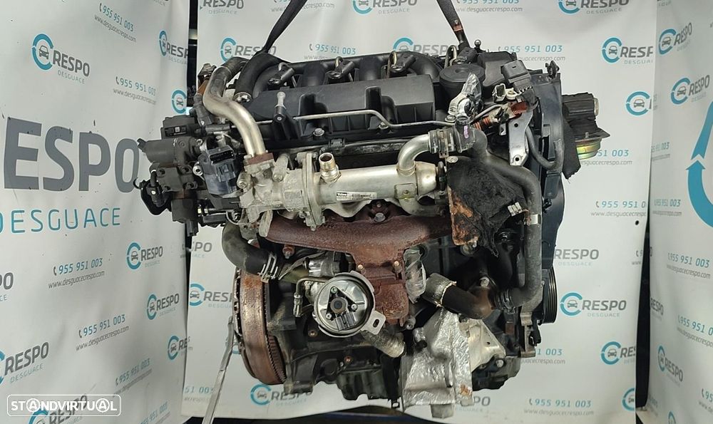 MOTOR COMPLETO PEUGEOT 307 S104.2001 REF. RHRDW10BTED4 - 1