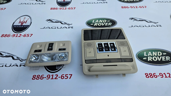Jaguar XJ 351 LIFT 2015-2019 Oświetlenie kabiny Lampka podsufitki z roletami FW93-519A58
