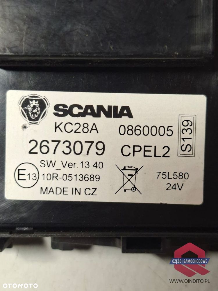 PANEL WŁĄCZNIK ŚWIATEŁ SCANIA R S NTG - 4