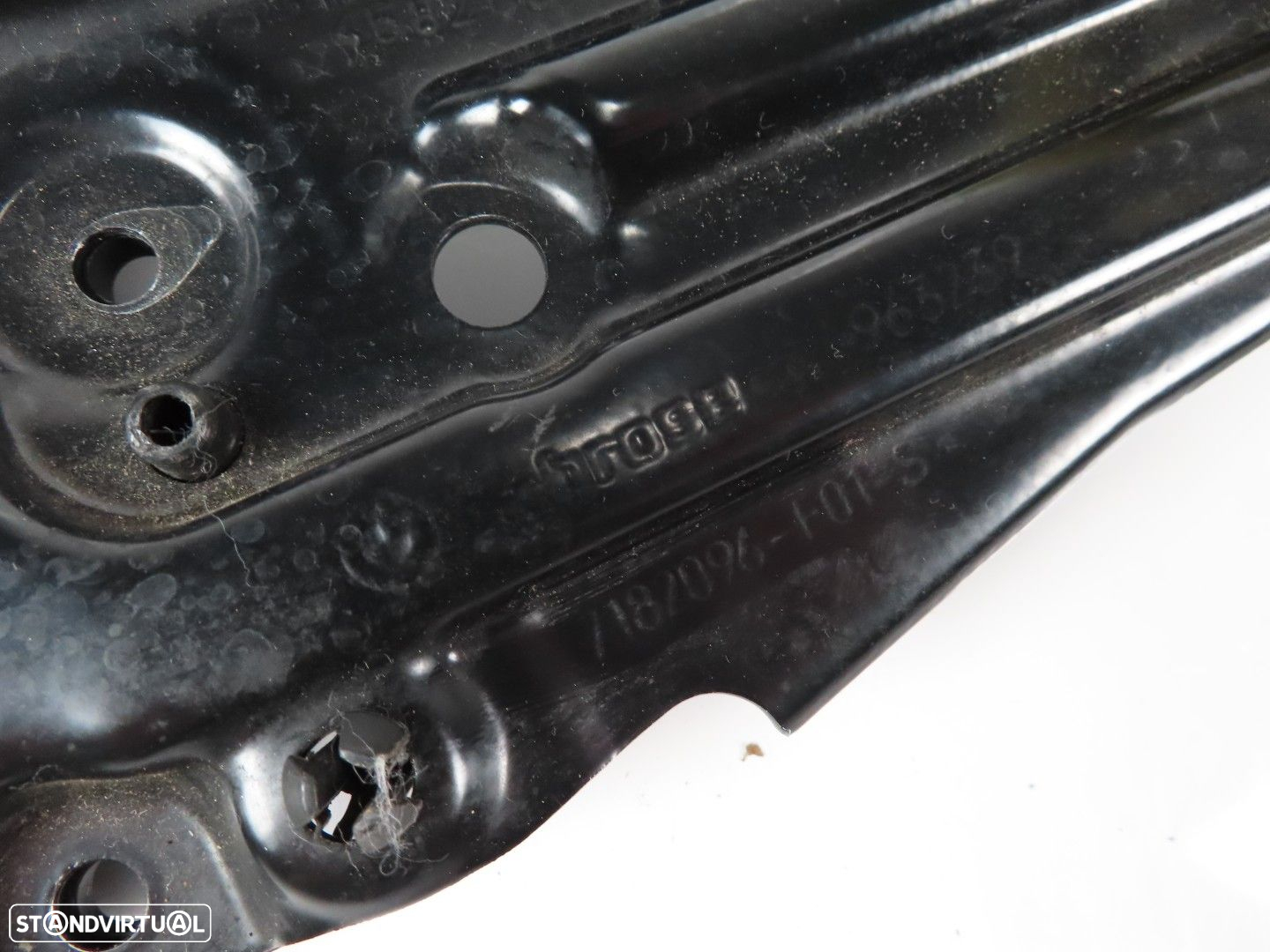 Elevador da Porta Sem Motor Direito/Trás Seminovo/ Original BMW 7 (F01, F02, F03... - 3