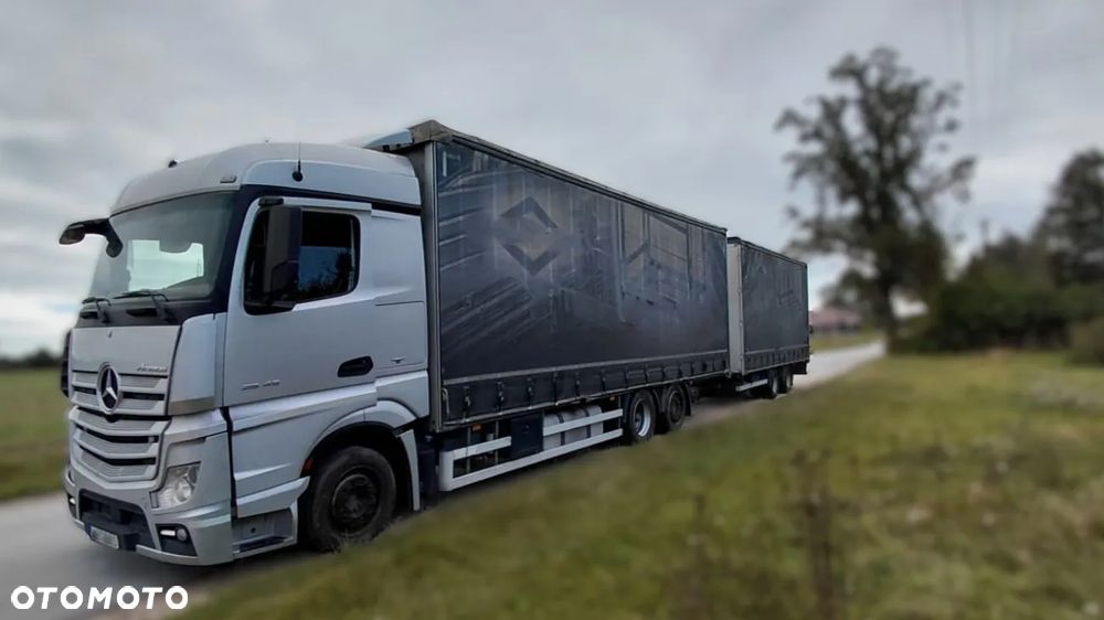 Mercedes-Benz ACTROS TANDEM PRZEJAZDOWY 8.5+7.3  ZAMIANA - 17