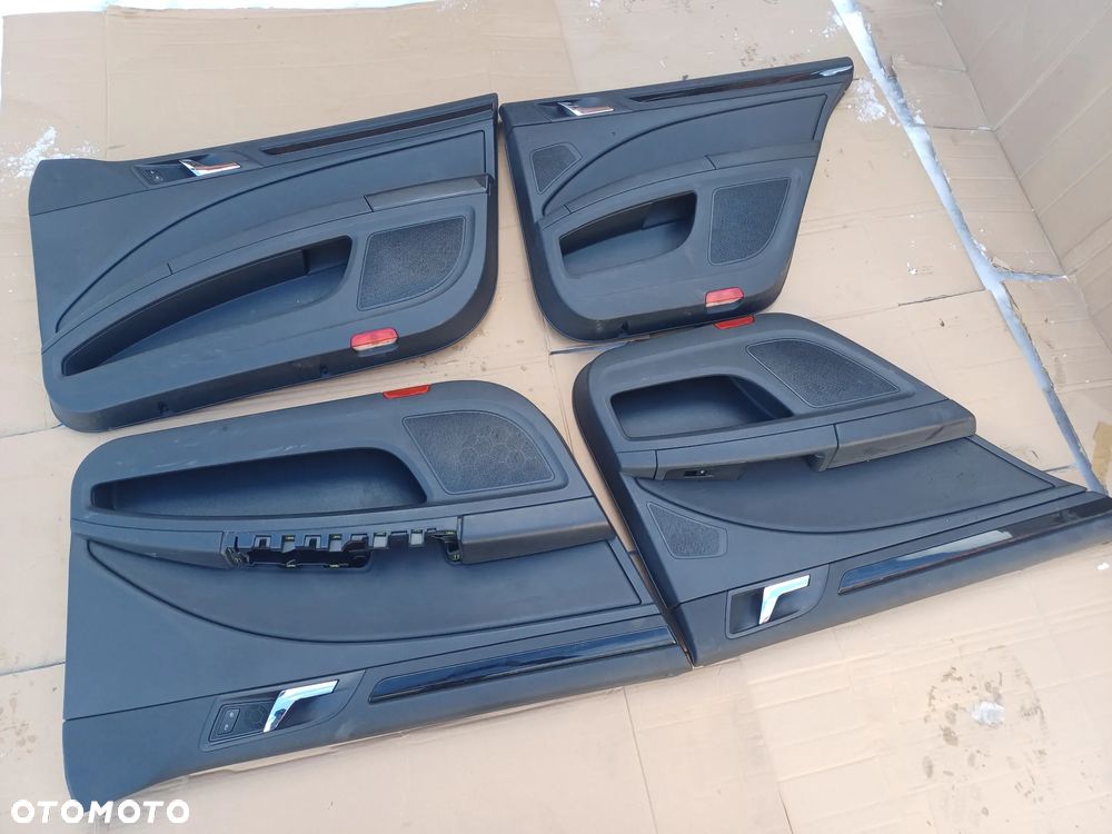 Fotele Skoda Superb 2 skóra alkantara grzane z pamieciami Kombi Europa - 34