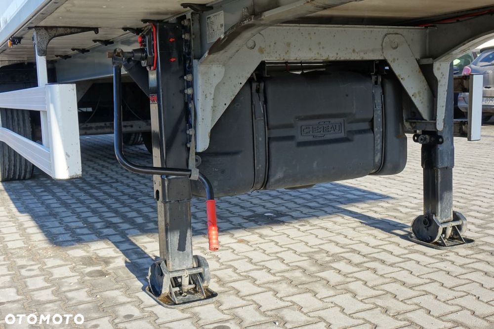 Chereau CHŁODNIA / CARRIER VECTOR / OSIE BPW / OŚ PODNOSZONA / KOSZ I KOŁO ZAPASOWE  / - 8