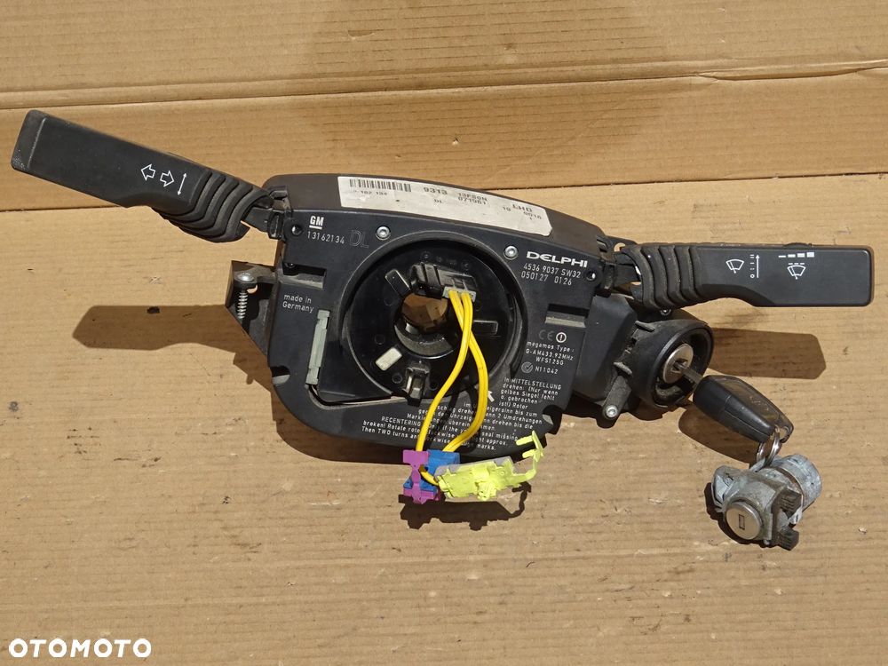 CIM MODUŁ KIEROWNICY OPEL VECTRA C SIGNUM - DL + KOD PIN - 1