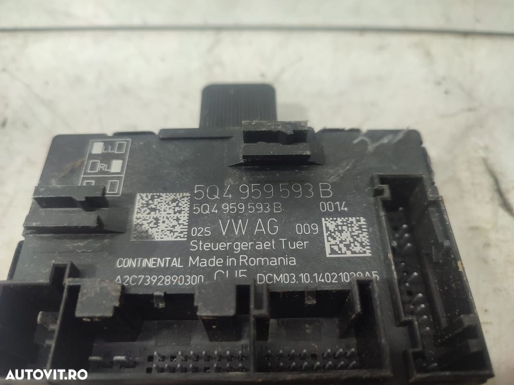 Modul usa stanga fata 5Q4959593B Volkswagen VW Golf 7 [2012 - 2017] - 3