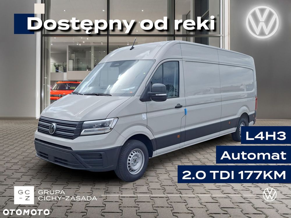 Volkswagen Crafter 35 Furgon z wysokim dachem silnik: 2,0 l EU6 SCR 177 KM, przedni 8-bieg.automatyczna, r.o : 4490 mm - 2
