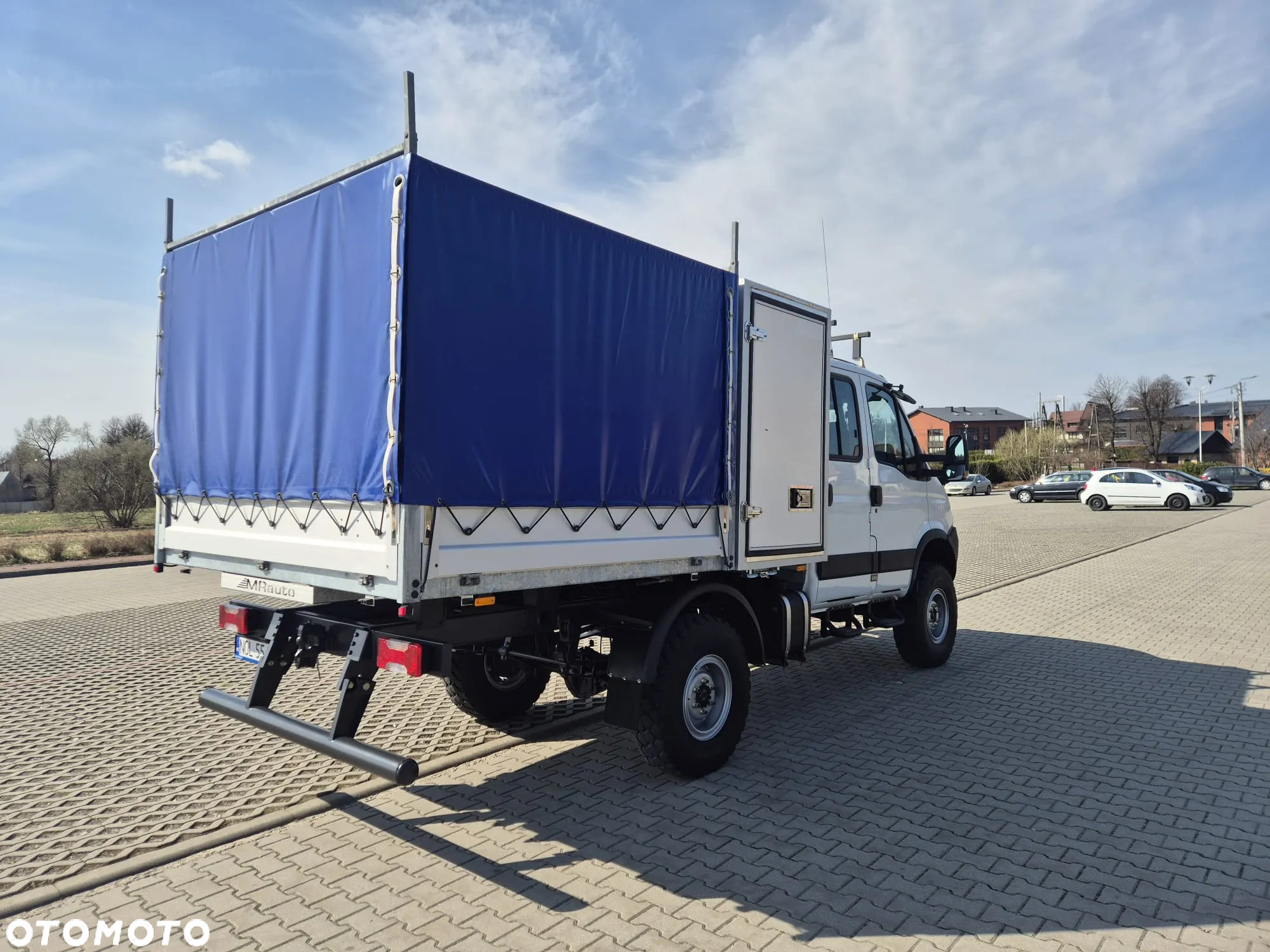 Iveco Daily 55S17W | 4X4 | 3.0L | Doka | 7 osób | Skrzynia z Kontenerem | Kamper | Do Zabudowy | Plandeka - 5