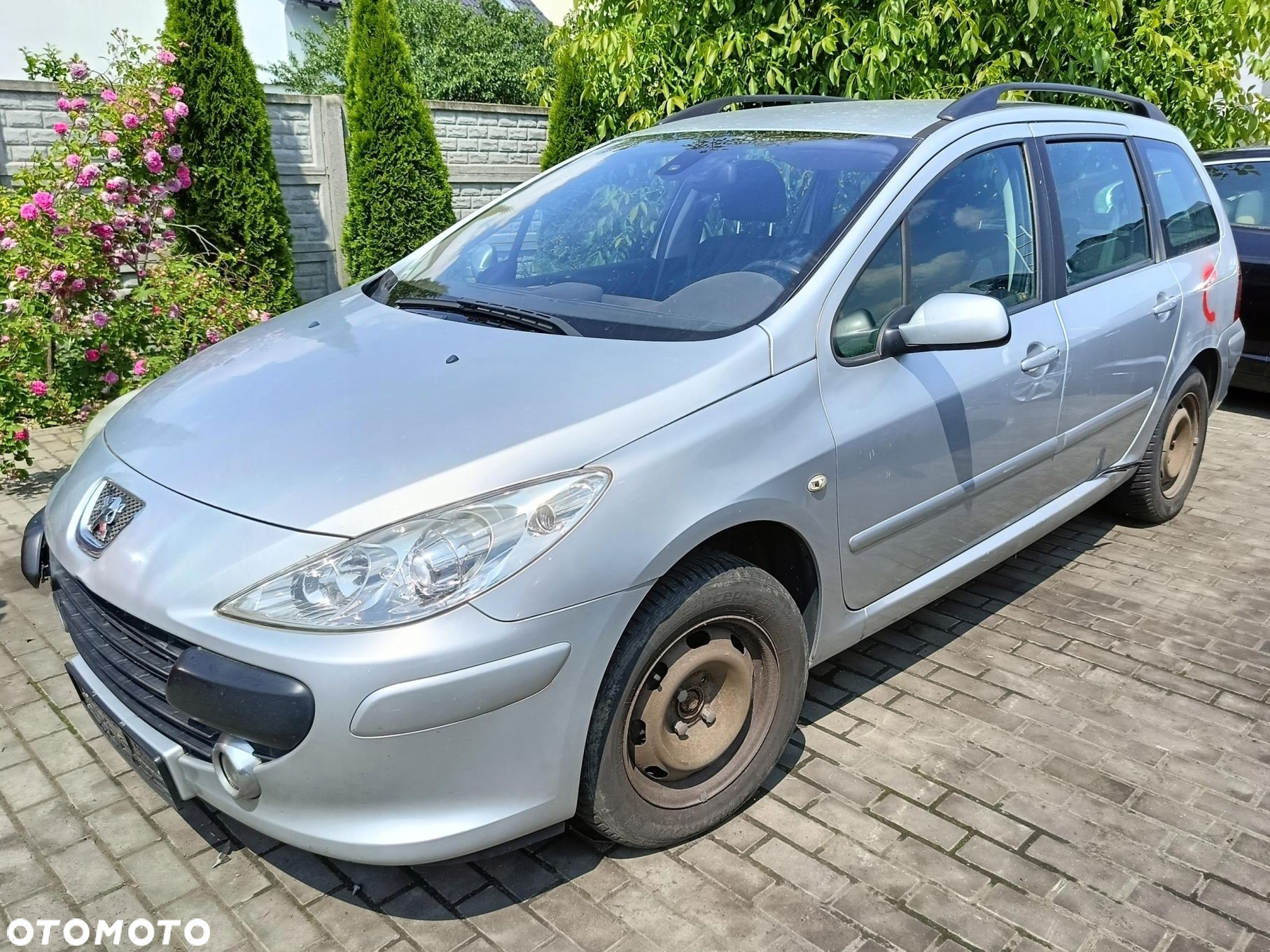 Peugeot 307 SW FL 02-09 SŁONECZKO OSŁONA PRZECIWSŁONECZNA PRAWA PASAŻERA - 4