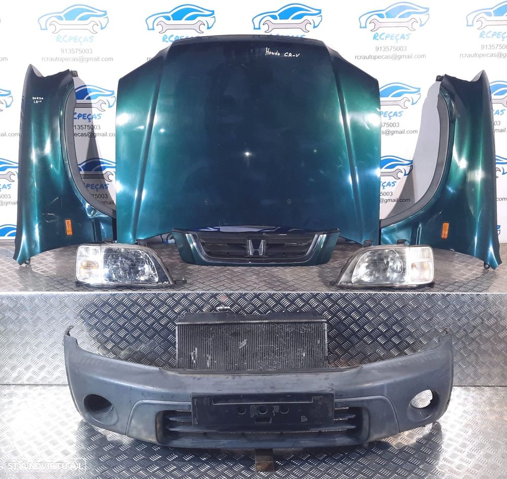 FRENTE COMPLETA HONDA CR-V CRV CR V I 1 MK1 RD CAPOT PARACHOQUES GUARDA-LAMAS OTICAS RADIADOR VENTILADOR - 3