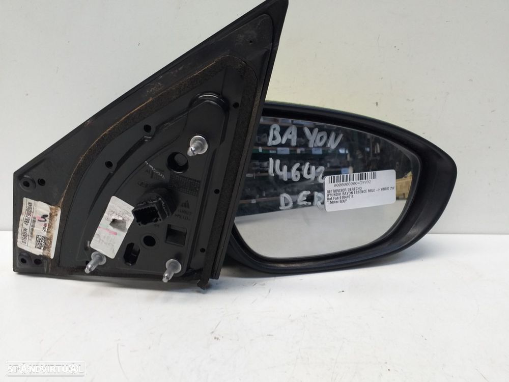 RETROVISOR DIREITO HYUNDAI BAYON - 1