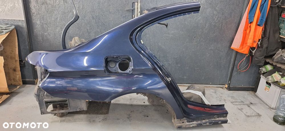 BMW 5 F10 ĆWIARTKA PRAWA TYLNA BŁOTNIK PRAWY TYŁ SŁUPEK POSZYCIE NADKOLE A89 IMPERIALBLAU BRILLANTEFFEKT METALLIC - 1