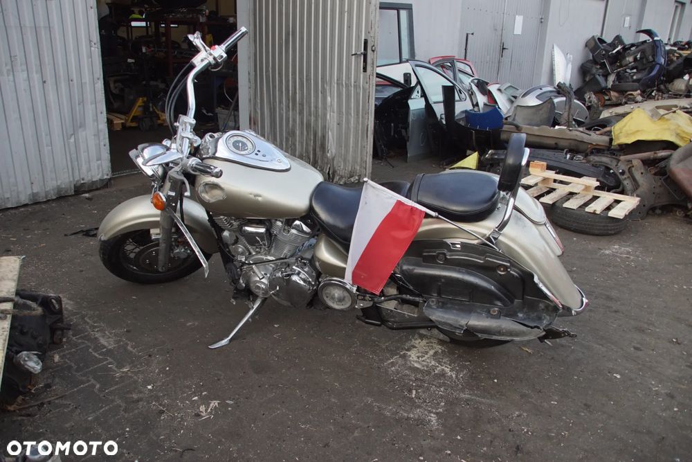 Motocykl na części - Yamaha Road Star 1600 1602 cm3 63 KM VP08 2001R Silnik Skrzynia Owiewka Osłona Laga Siedzenie Kierownica Set Wydech Koło Kierunkowskaz - 3
