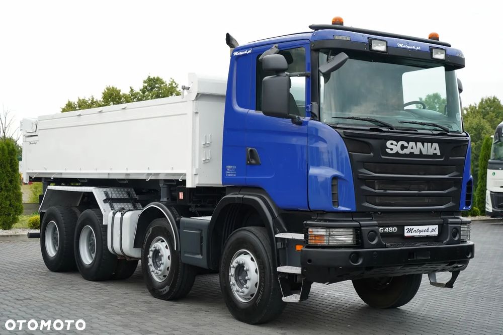 Scania G 480 / 8x4 / WYWROTKA / HYDROBURTA / MANUAL - 17